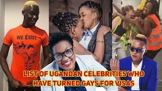 List of Ugandan celebrities who have turned gays for Citizenship/visas Number 4 will shock You
