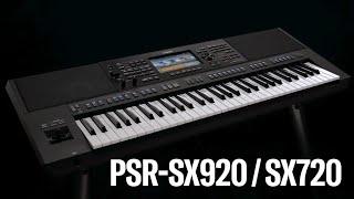 PSR-SX920/SX720 - Where innovation meets inspiration!