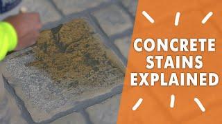 Concrete Stains Explained!