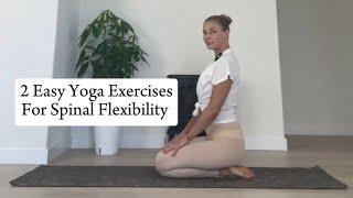 Two Easy Yoga Exercises for Spinal Flexibility with Ashlee Sunshine