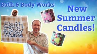 Bath & Body Works New Summer Candles