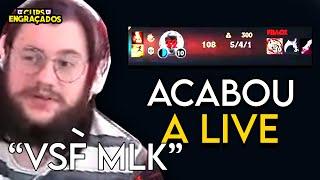 HYDROGEN HUMILHA DOHMINIK E FILHO DO CLOVÃO ATRAPALHANDO LIVE - LEAGUE OF LEGENDS!