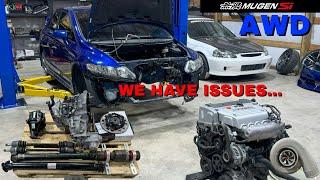 2008 Mugen Civic Si AWD Conversion Issues...