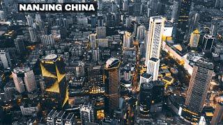 Nanjing City China by Drone - China Nanjing Drone View