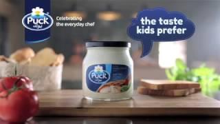 Puck Cream Cheese, the taste kids prefer.