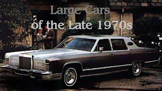 Large Cars of the Late 1970s