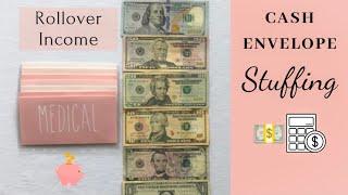 Rollover CASH ENVELOPE STUFFING | Sinking Funds | January 2021 Paycheck #1