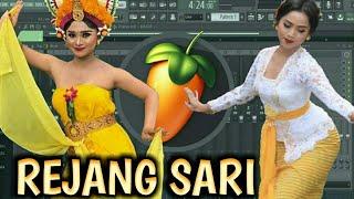 Iringan Tari Rejang Sari untuk latihan mekendang Fl Studio Gamelan Bali