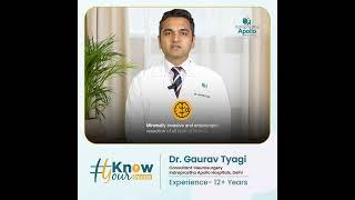 Meet Neurosurgeon in Delhi ||  Dr Gaurav Tyagi || Apollo Hospitals
