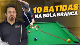 Aprenda as 10 maneiras de bater na bola branca!! Tacadas avançadas 