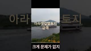 김포토지매매/경인아라뱃길에접한토지 /전망좋은토지