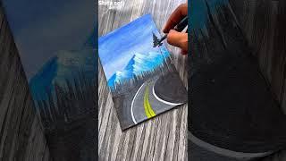 Paint with me  #shorts #acrylicpainting