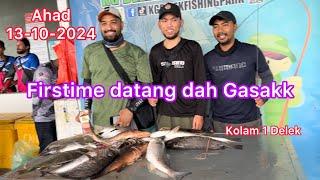 Ahad 13-10-2024 Wak Jas kumpauuu berdah skala 8 lain orang yang gasakkk bertalu talu#fishing #fish