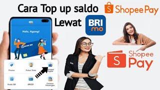 Cara Top Up Shopeepay"  Lewat BRImo | TERBARU