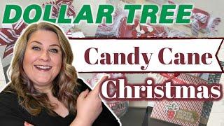 Christmas Decorating and Gift Giving Ideas for 2022! Candy Cane Dollar Tree Ideas and Crafts!