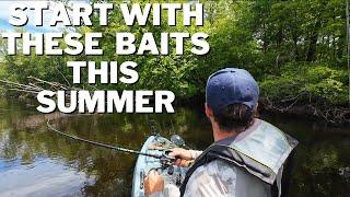 The Best Early Summer Baits for River Smallmouth