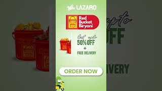 Order On Lazaro | Red Bucket Biryani