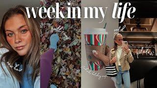 FALL WIML: working in office & at home, sephora sale haul, starbucks holiday drinks, pilates & more