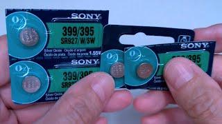 SONY Watch SR927 Battery - Unboxing