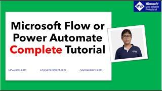 Microsoft Power Automate tutorial | Microsoft flow tutorial | How to use Power Automate + Example