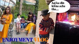 ENJOYMENT VLOG|  ITNA BADA DOG|SAYA CHANNEL