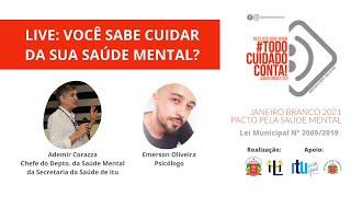 Live - Você Sabe Cuidar da Sua Saúde Mental?