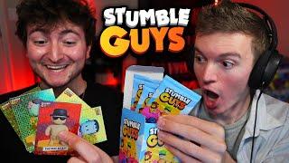 OPENING *NEW* STUMBLE GUYS CARDS WITH BABY YODA!