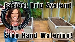 Drip Irrigation for Raised Beds Step-by-Step Guide - Never Hand Water Again!