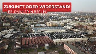 "Zukunft oder Widerstand" - Protest bei Daimler Berlin, 09.12.2020