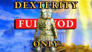 Elden Ring But I'm Only Leveling DEXTERITY! | FULL RUN