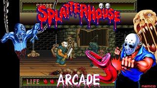 Splatterhouse - (ARCADE - FULL GAME) - Longplay / Playthrough