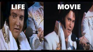 ELVIS 1977 LIFE / ELVIS MOVIE 2022  - Unchained Melody (COMPARACION)