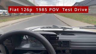 Fiat 126p 1985 | POV Test Drive | Jazda POV