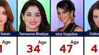 AGE Of Famous Indian Actresses in 2024