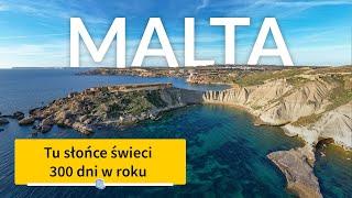 Malta  napakowane atrakcjami państwo mniejsze niż Kraków! Zobacz TOP Malty!