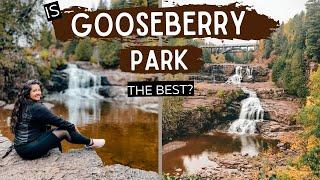 GOOSEBERRY FALLS STATE PARK | MOST POPULAR State Park? | MINNESOTA'S NORTH SHORE | Fifth Falls Hike