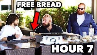 Ordering Free Bread Until We Get Kicked Out, Then Tipping $200