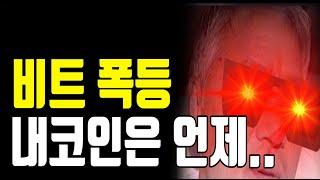 비트 102K 오늘 물리신 분들 다 들어오세요 코인 5년차 멘탈케어