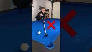 Pool lesson: how a beginner  vs an expert would play this shot  #billiards #billiard