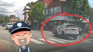 Driver Gets T-Boned By A Cop! |  Vancouver's Worst Drivers