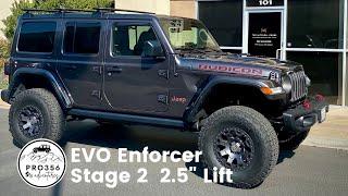 EVO Enforcer 2.5” Stage 2 Lift | Jeep Rubicon ECO Diesel