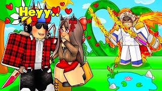 Gold Digger CHEATED On Her Boyfriend To Become MINE.. (ROBLOX BLOX FRUIT)