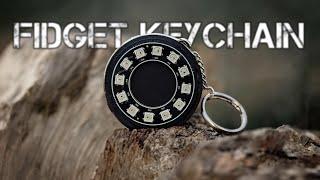 HueFidget Fob: The Ultimate LED Keychain! Attiny85 + WS2812 12bit LED Ring DIY Project
