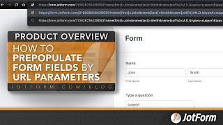 How to prepopulate form fields by URL parameters