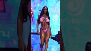 She left the crowd speechless for her walk during Miami Swim Week 