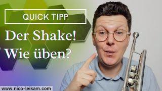 Der Shake auf der Trompete und wie Du diesen üben kannst | Klangeffekte auf der Trompete | Tipp #5