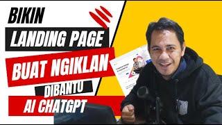 CARA GAMPANG MEMBUAT LANDING PAGE DIBANTU AI CHATGPT