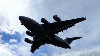 ROYAL AIR FORCE BOEING C17 GLOBEMASTER ZZ173 @ EGBB / BHX 30/07/22.