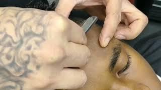 How to Shape up the Hairline with a Razor | Box the front | Mens Hairline | Barbering | Barbershop