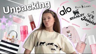 Shopping unpacking ️/ распаковка с Sephora / Одежда Ralph Lauren,Alo